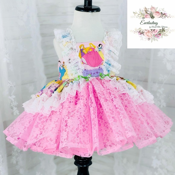 Princess handmade dress.Size 2/3
